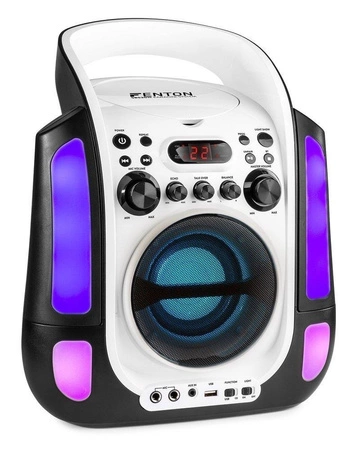 Karaoke system z CD i 2 mikrofonami SBS30W