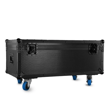 Zestaw: 4x reflektor retro LED RGB COB Lucendi R2 + Case