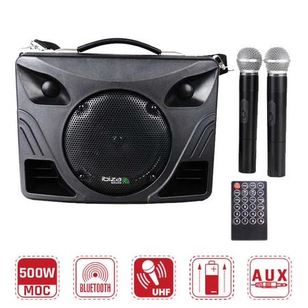 Kolumna mobilna Ibiza PORT85UHF-BT