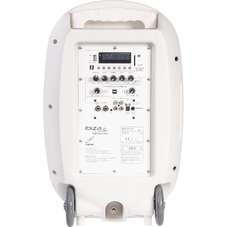 Kolumna mobilna Ibiza PORT12UHF-WH-MKII