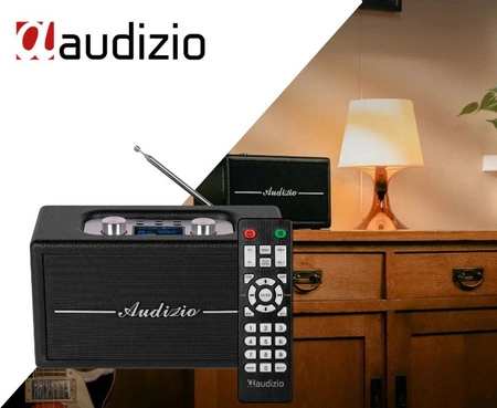 Radio retro DAB FM BT Tune60 Audizio czarne