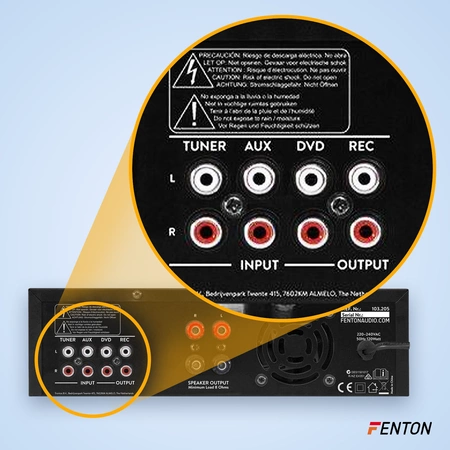 Wzmacniacz HiFi 2x 60W BT AV120BT Fenton