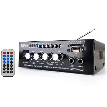 Wzmacniacz karaoke 2x 25W Party Light&Sound PLS1250USB-RC