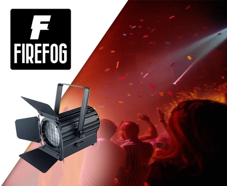 Reflektor sceniczny CX2 ZOOM 200W DMX Firefog