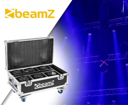 FCC66 Walizka na oświetlacze bateryjne BBP66 BeamZ