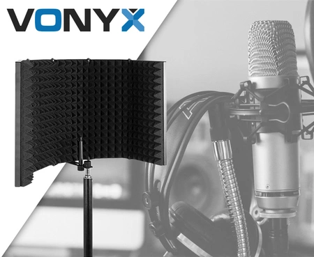 Kabina akustyczna, Filtr odbiciowy mikrofonu MRF30 Vonyx