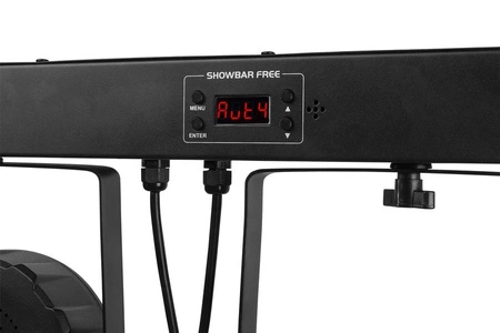 Zestaw oświetleniowy LED 2x Derby 2x Par Stroboskop BeamZ SHOWBAR