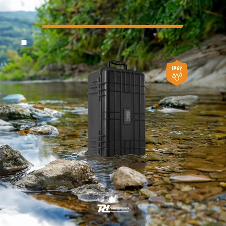 Uniwersalna walizka transportowa case GIGCase30T - IP67 - kolor czarny Power Dynamics -