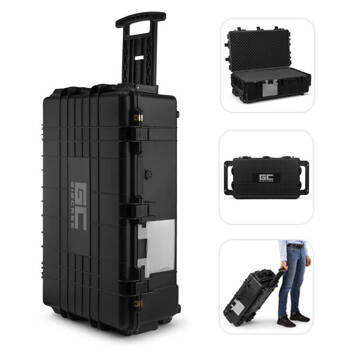 Uniwersalna walizka transportowa case GIGCase42T - IP67 - kolor czarny Power Dynamics