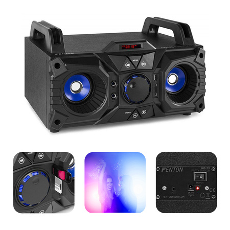 Boombox z akumulatorem 100W MDJ95 Fenton