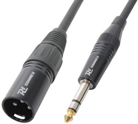 Cable Converter XLR [M] - Jack 6,3 Stereo 0,15m