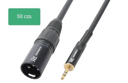 Kabel XLR (m) - mini Jack 3,5mm 0,5m