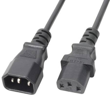 Kabel przedłużający IEC C13 - C14 2m PD Connex