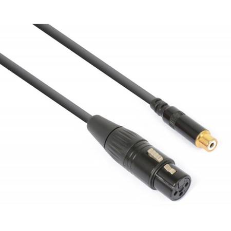 Kabel sygnałowy PD Connex CX138 XLR [F] - RCA [F] 15cm