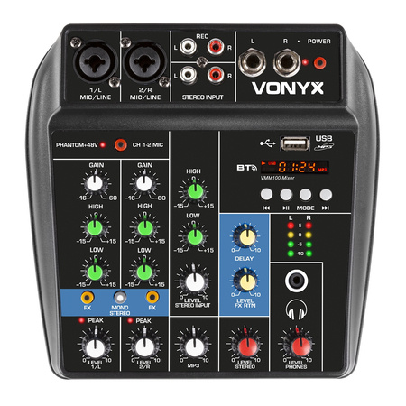 Mikser analogowy USB BT  VMM100 Vonyx