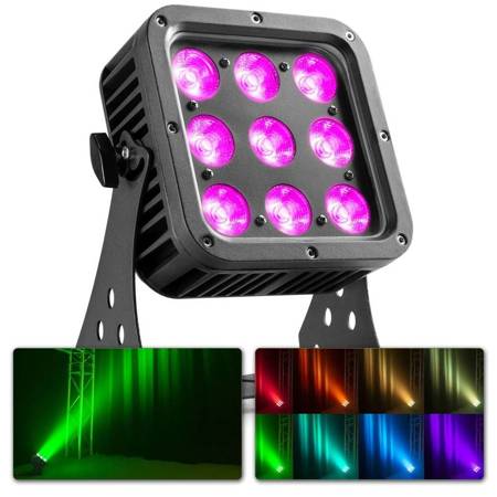 Oświetlacz reflektor LED StarColor72  9x8W IP65 RGBA