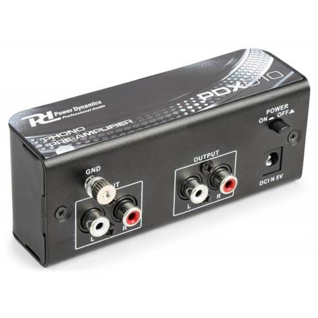 Przedwzmacniacz gramofonowy Power Dynamics PDX010