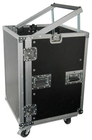 Rack case 12U 19" na kółkach Power Dynamics