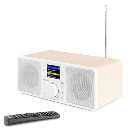 Radio Audizio Rome DAB, radio internetowe z WiFi + Bluetooth - białe