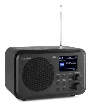 Radio Milan DAB radio z akumulatorem czarne