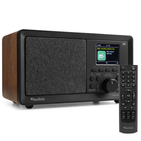 Radio Padova DAB+ FM BT Audizio ciemne drewno