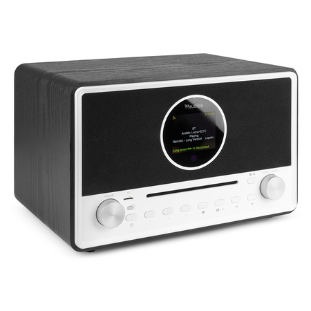 Radio internetowe Lucca DAB+ FM CD czarne Audizio