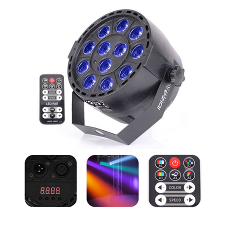 Reflektor LED Ibiza PAR-MINI-RGB3