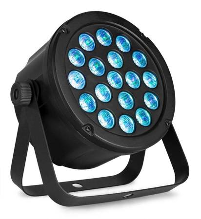 Reflektor LED Slim PAR45 18X 3W 3w1 RGB DMX BeamZ