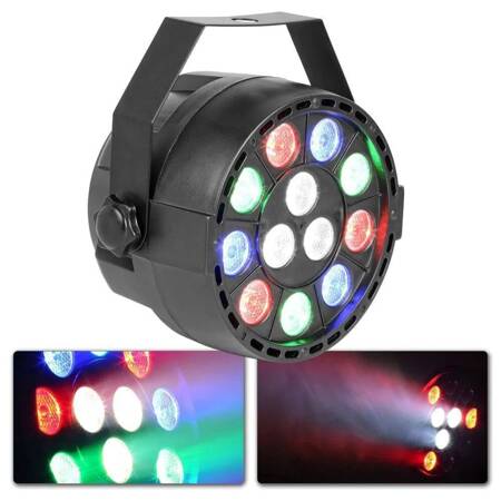 Reflektor PartyPar 12x1W RGBW DMX Max