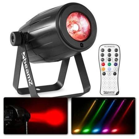 Reflektor Pinspot LED RGBW IR 12W PS12W BeamZ