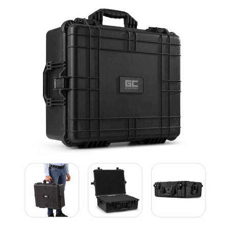 Uniwersalna walizka transportowa GIGCase22 - IP67 - czarna Power Dynamics