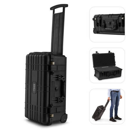 Uniwersalna walizka transportowa case GIGCase30T - IP67 - kolor czarny Power Dynamics -