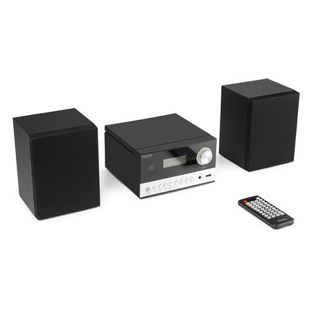 Wieża Arles Audizio HiFi DAB+ czarna/srebrna