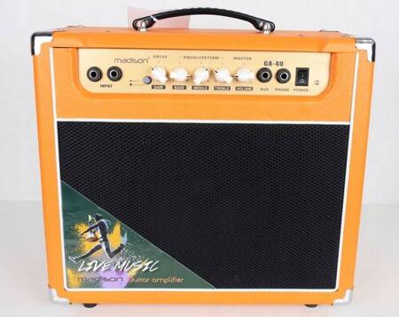 Wzmacniacz gitarowy 40W GA40-ORAN Orange Madison