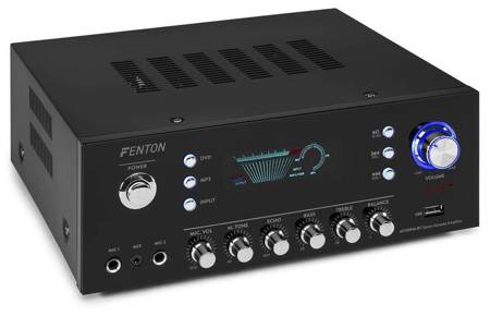 Wzmacniacz stereo Fenton AV120FM-BT 2x 60W z Bluetooth i radiem