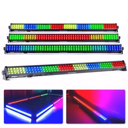 Zestaw: 4x Belka oświetleniowa LCB144 MKII LED Colour Bar Beamz