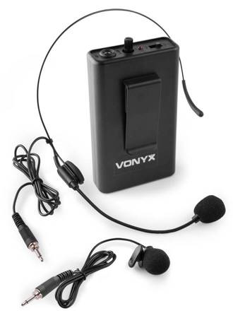 Zestaw mikrofonowy 863.1 MHZ Vonyx BP10